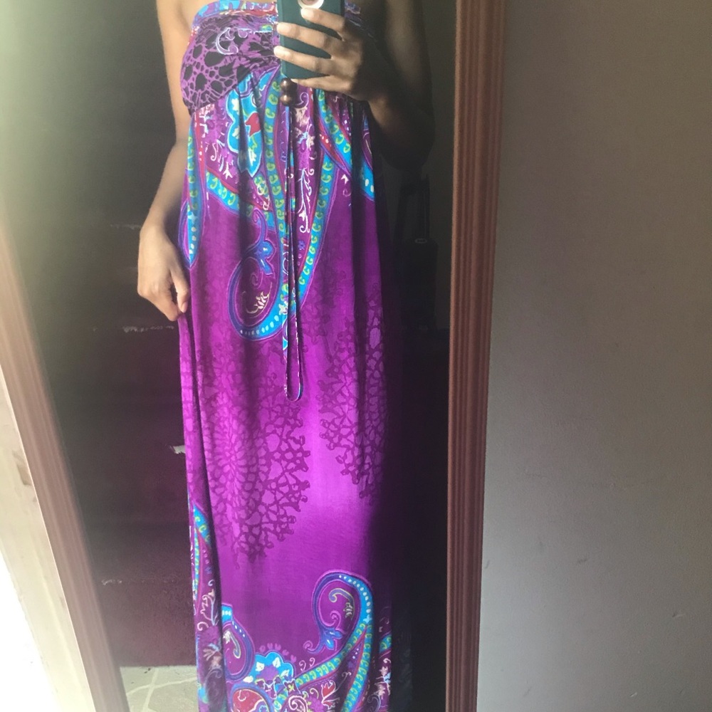 XL Shui Si Qing Maxi Dress